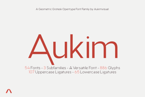 Aukim: The Bold Display Font for Memorable Brand Identity