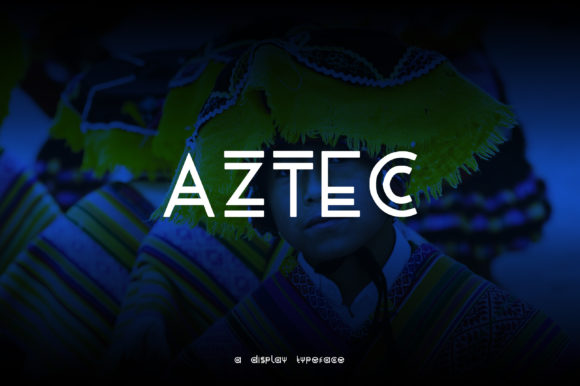 Aztec: The Minimal Display Font for Standout Branding