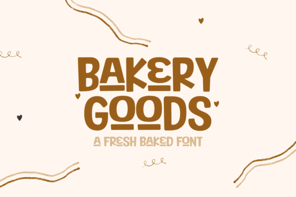 Bakery Goods: The Vintage Display Font for Handmade Creators