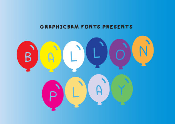 Balloon Play: A Joyful Display Font for Editorial Design