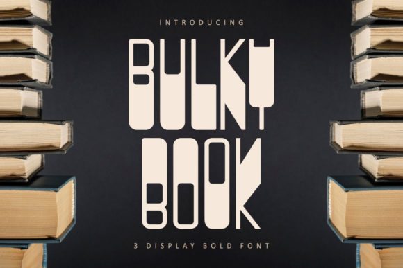 Bulky Book: The Bold Display Typeface for High-Impact Campaigns