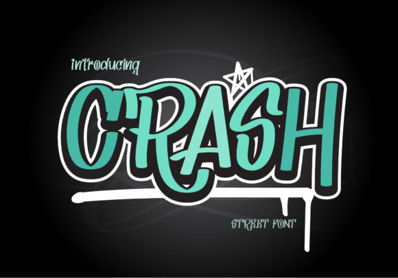 Crash: A Graffiti-Style Display Font for Bold Web Designs