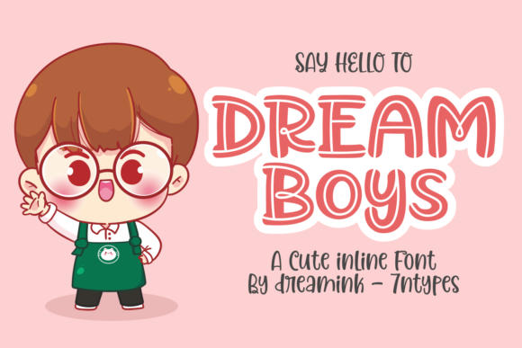 Dream Boys: The Adorable Display Font for Playful Branding