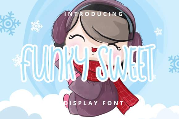 Funky Sweet Display Font for Web Design