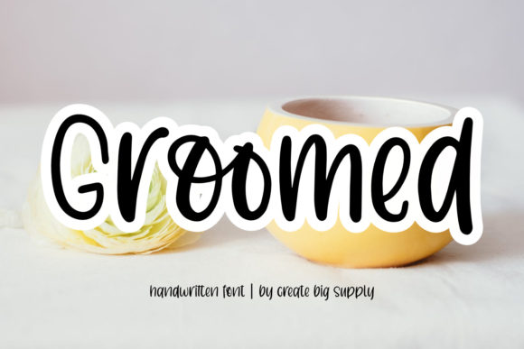 Groomed: A Premium Display Font for Modern Web Design