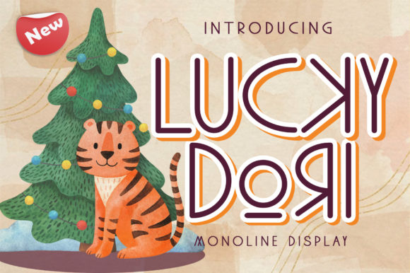 Lucky Dori: The Perfect Display Font for Editorial Design