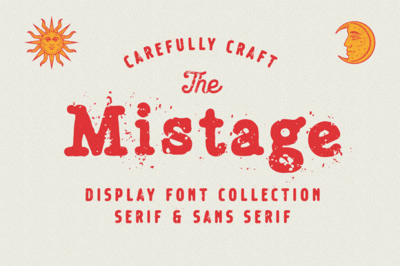 Mistage: A Vintage-Inspired Display Font for Marketers and Creators