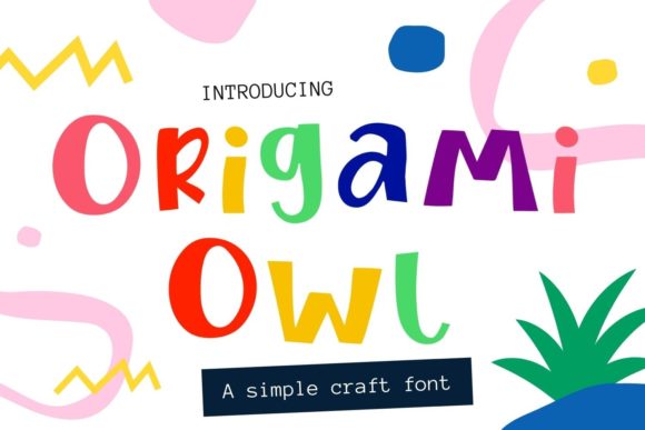 Origami Owl: A Friendly Display Font for Editorial Design