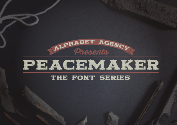 Peacemaker: A Bold Vintage Display Font for Creative Makers