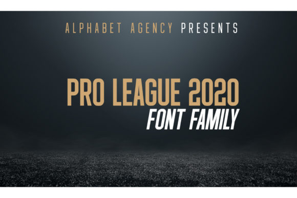 Pro League 2020: The Bold Typeface for Modern Brand Identity