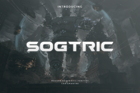 Sogtric: The Futuristic Display Font for Modern Branding