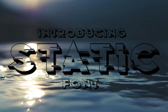 Static: A Sharp Display Font for Polished Branding