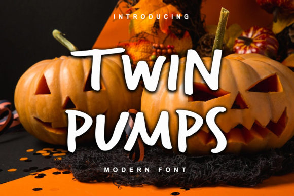 Twin Pumps: The Relaxed Display Font for Handmade Creators