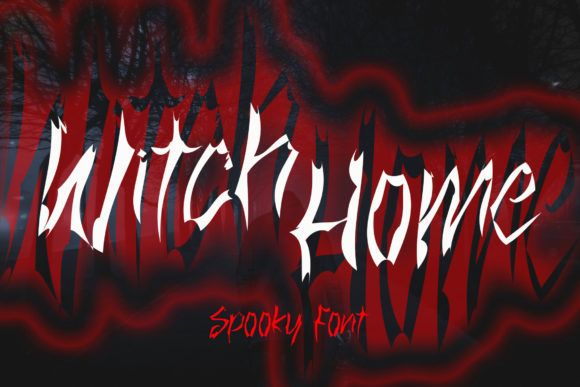 Witch Home: The Ultimate Creepy Display Font for Street Art Vibes